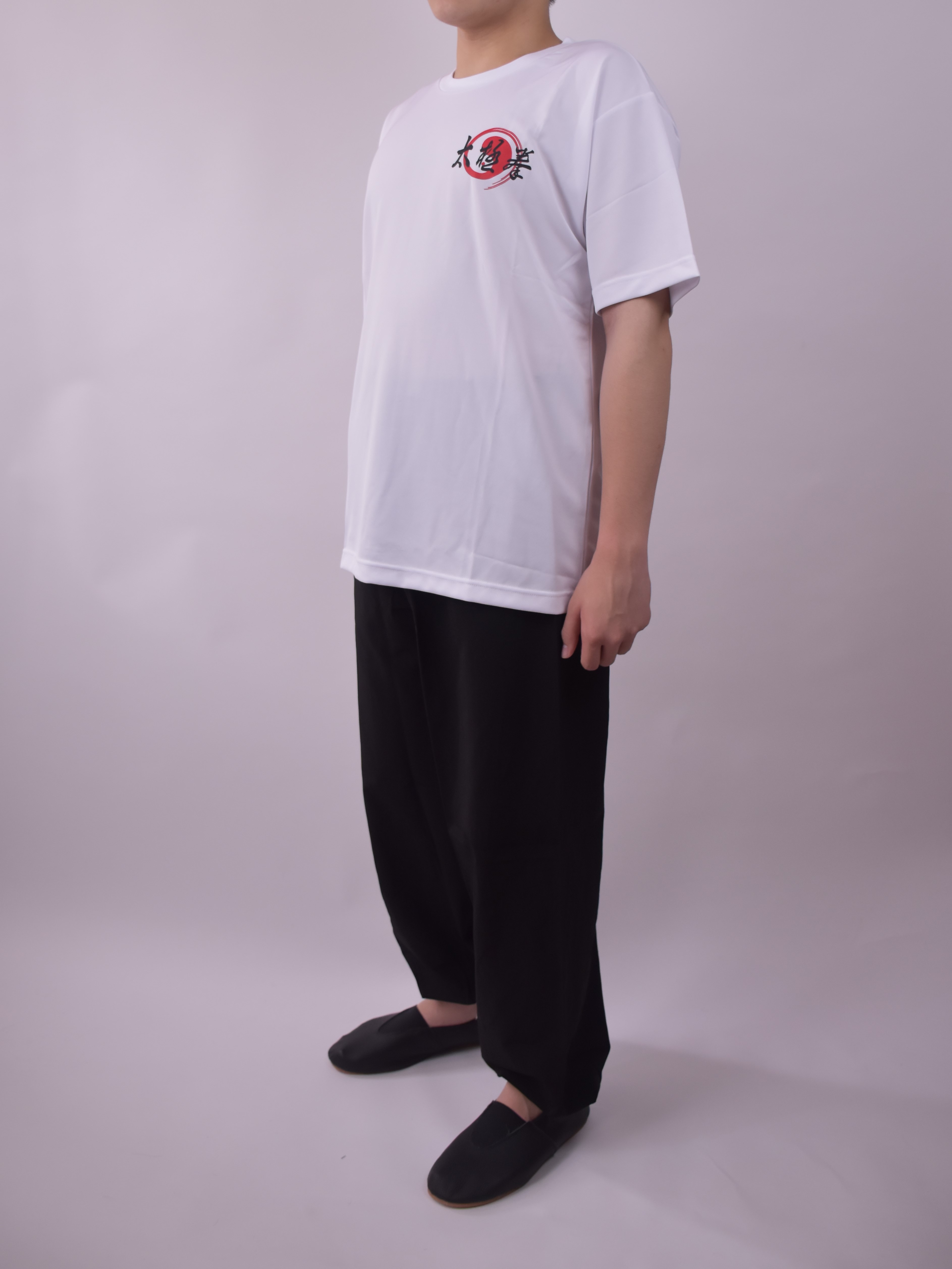 太極拳T恤(白/黑) - Image 6