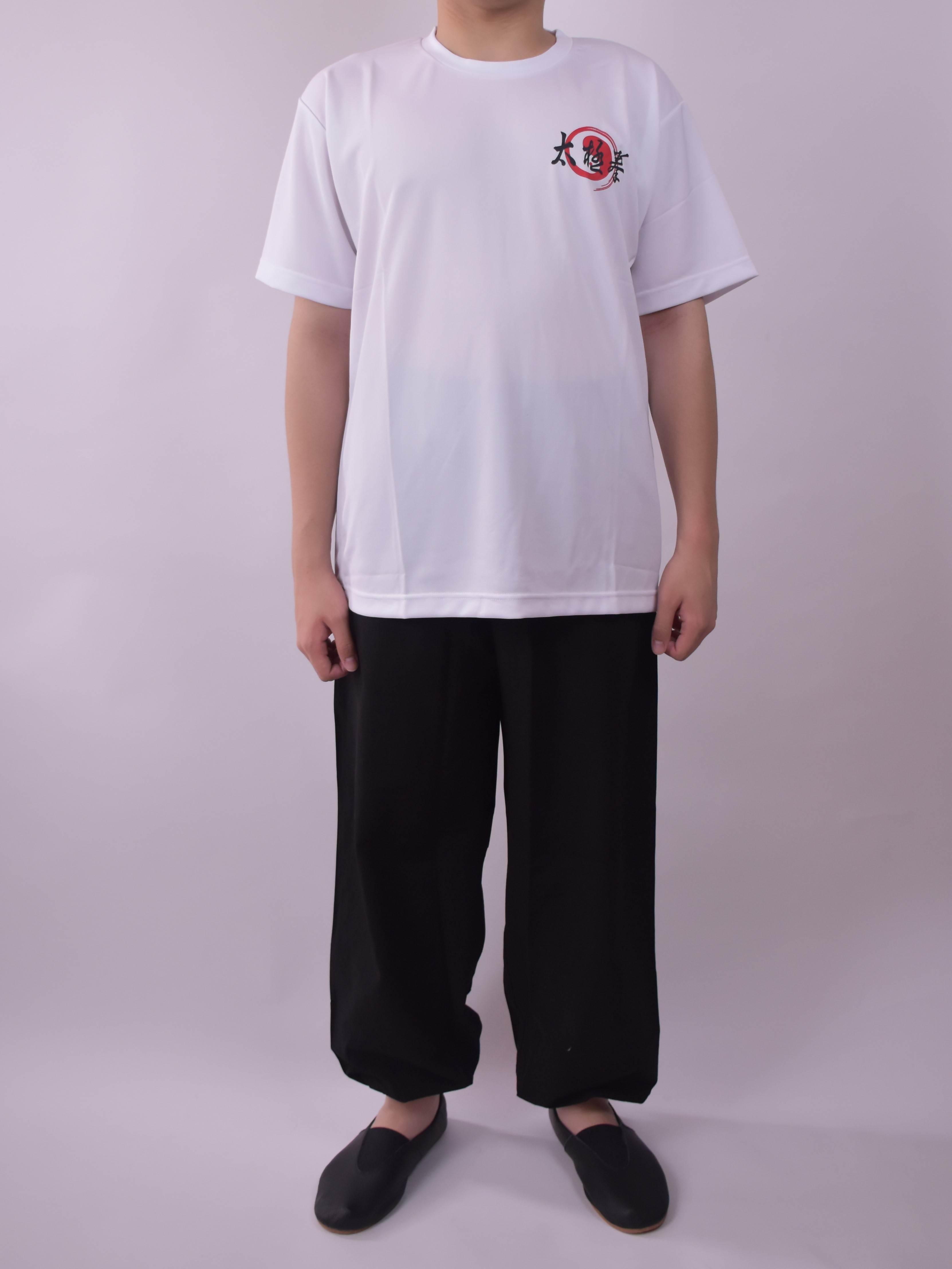 太極拳T恤(白/黑) - Image 5